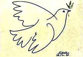 La colomba disegnata da Picasso nell'aprile  '49