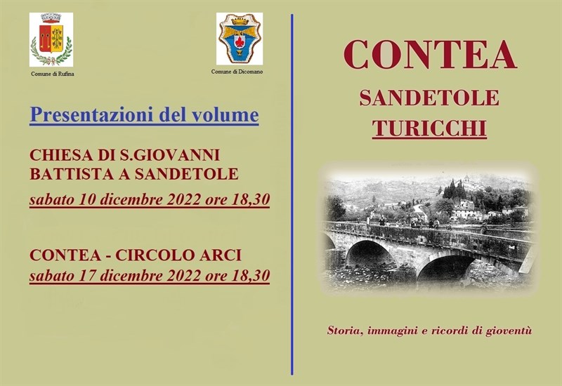 Locandina della presentazione del libro