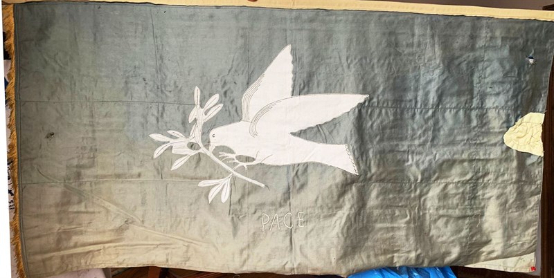 Marzo '49. La bandiera della pace delle donne di Turicchi