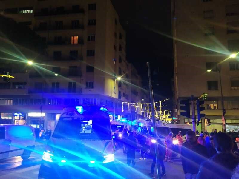 l'incidente del pomeriggio in via Doni