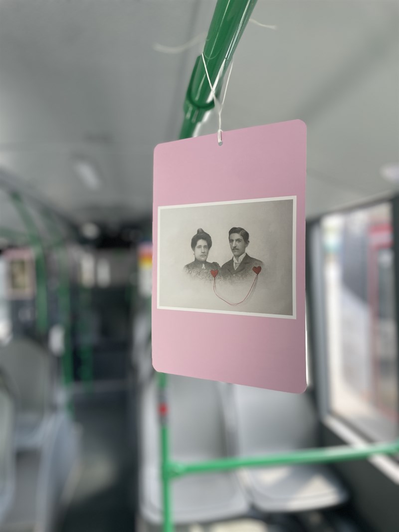 L'arte sui bus