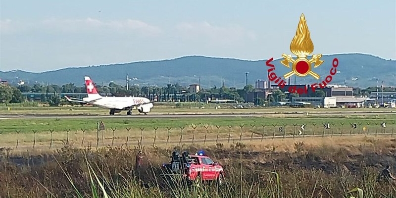 L'intervento dei Vigli del Fuoco