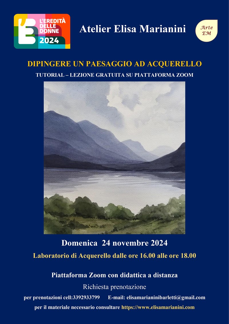 La locandina dell’evento 