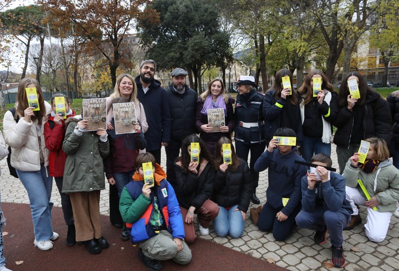 Un momento della giornata anti bullismo