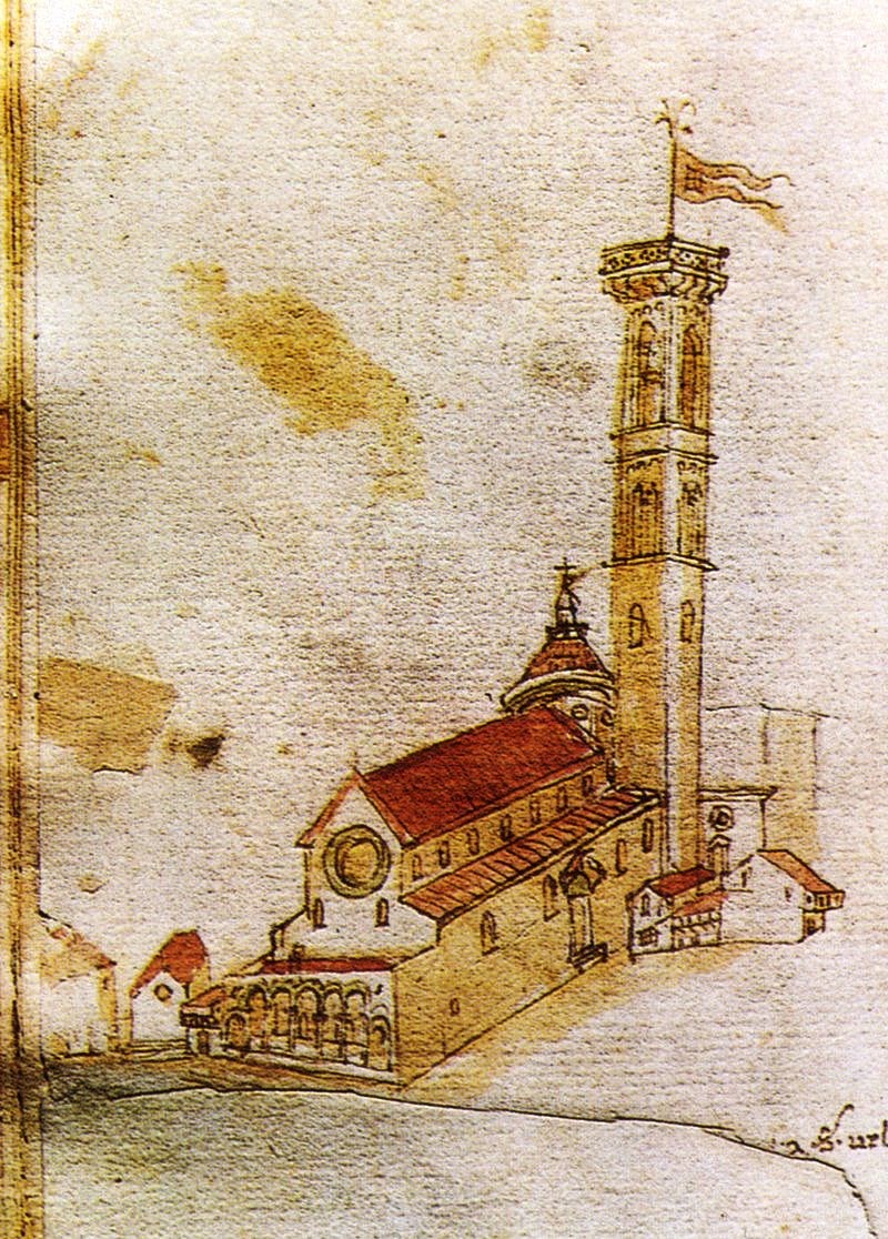 SAN LORENZO NEL XV secolo all'epoca di Guiducci-CODICE RUSTICI 