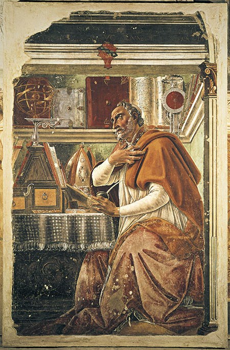 S.Agostino astrologoSAN LORENZO NEL XV secolo all'epoca di Guiducci-CODICE RUSTICI 