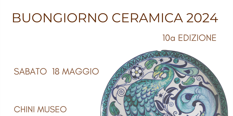 Buongiorno ceramica: un evento nel nome di Galileo Chini
