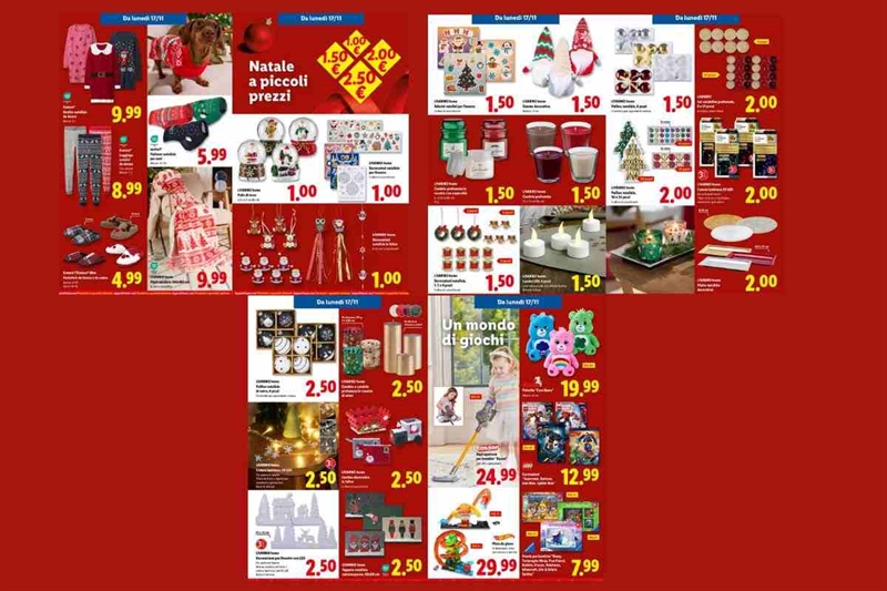 Le decorazioni natalizie sotto i 3 euro: cosa propone LIDL