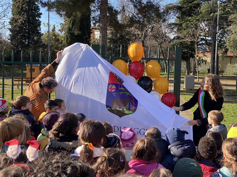 Inaugurazione con la scuola primaria di Reggello dell'Albero per la sicurezza