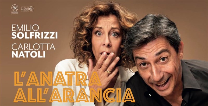  Emilio Solfrizzi e Carlotta Natoli in “L’anatra all’arancia”