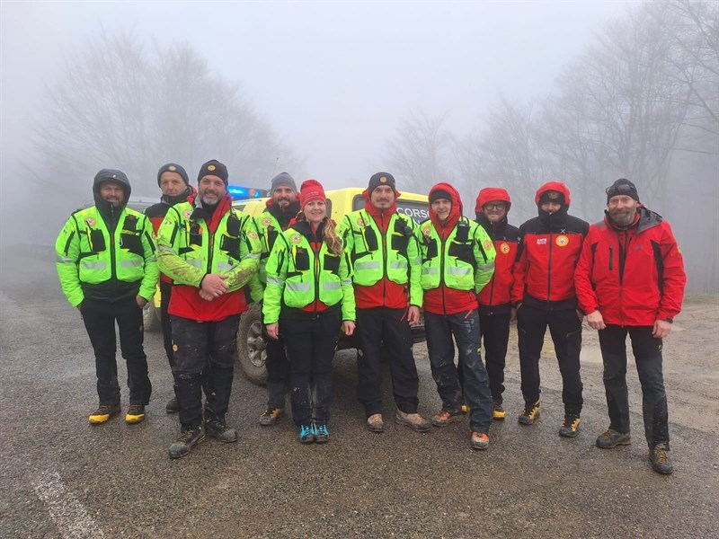 I tecnici toscani ed emiliani dopo la notte di ricerche