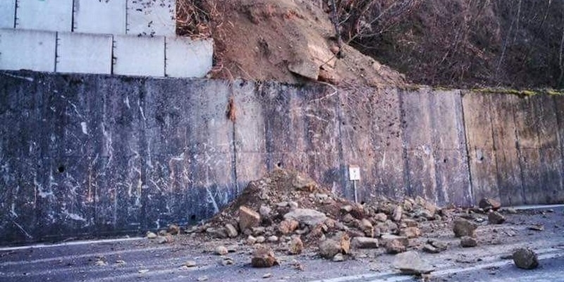 Frana Vallina del 9 marzo 2018