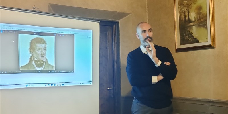 Il dott. Pier Tommaso Messeri durante la conferenza  