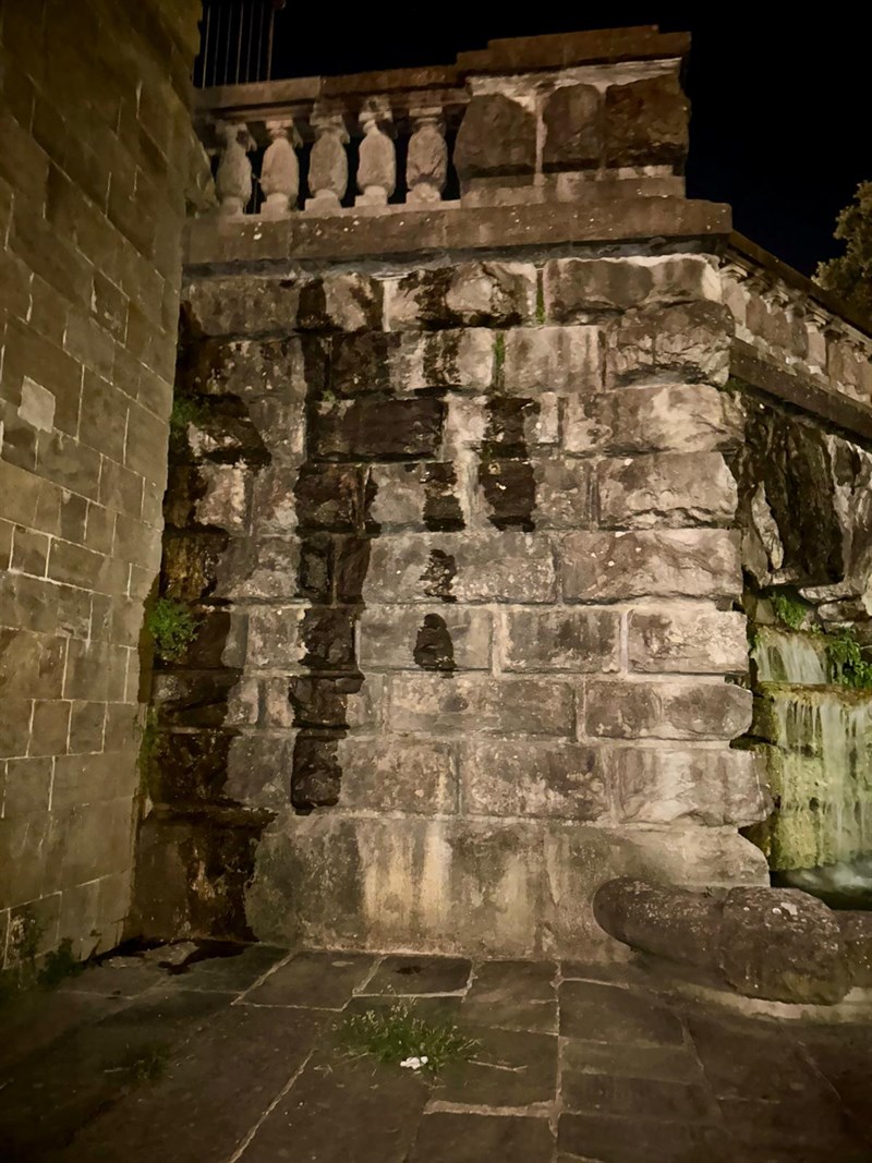 La perdita d'acqua dalla Rampe