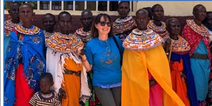 Una delle immagini del recente viaggio in Kenya