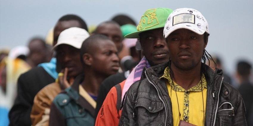 Migranti. Foto di repertorio