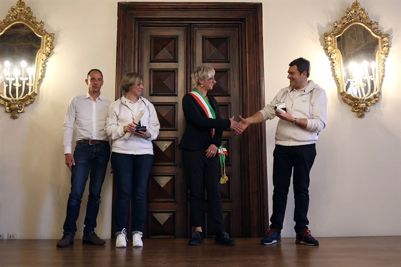 La premiazione dei fotografi di OKMugello