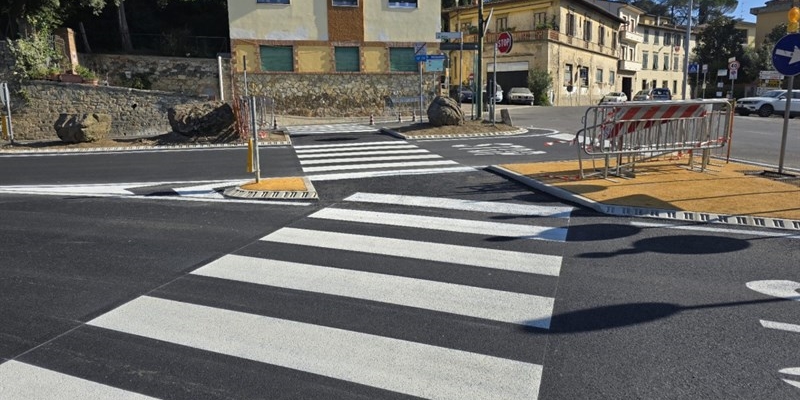 Completati i lavori di riqualificazione sulla SP 70 a Impruneta