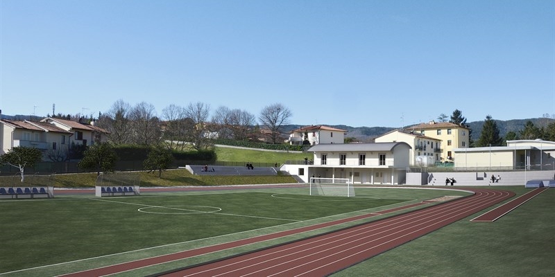 Via al primo lotto dei lavori di rigenerazione del polo sportivo di Cavallina