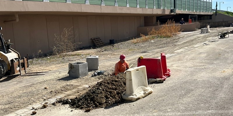 Lavori in Via Grecia a Figline