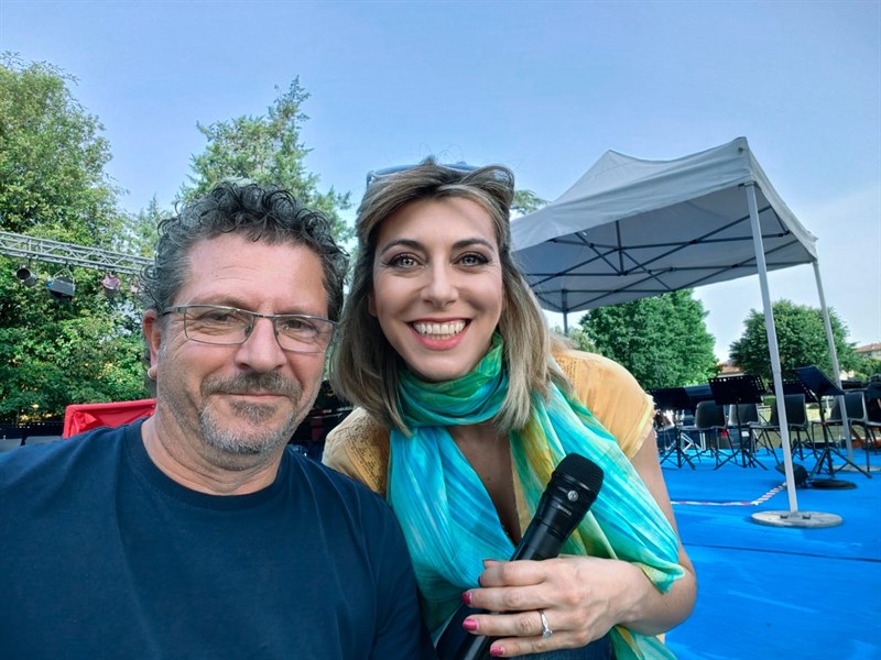 Ilaria Della Bidia con Miniati