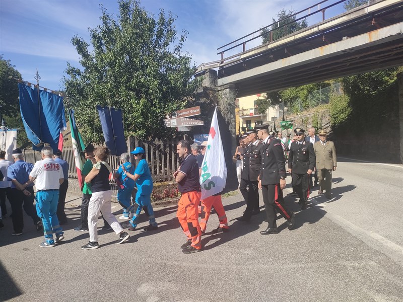 Una foto della cerimonia