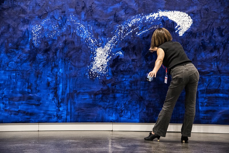 Una foto della mostra