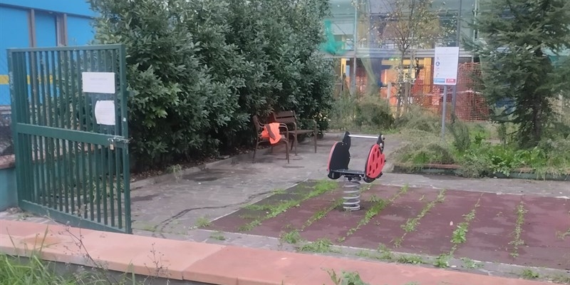 San Jacopino. Riaperto il giardino di via Galliano tra decoro e problemi di sicurezza