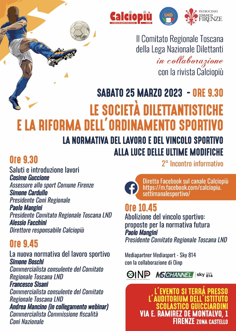 Formazione società dilettantistiche