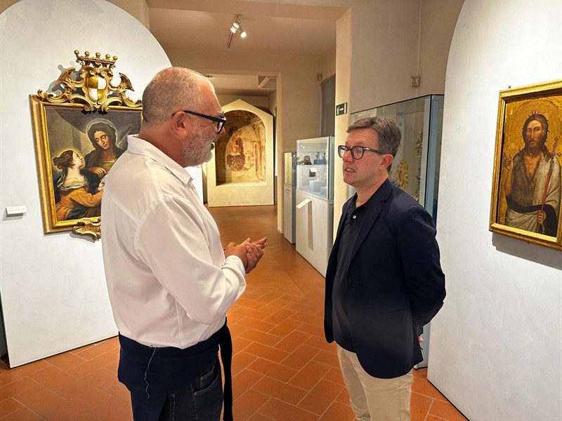 Il Sindaco Nardella a Vicchio