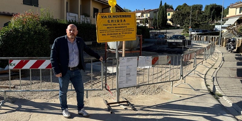 Lavori nuove fognature Barberino Tavarnelle