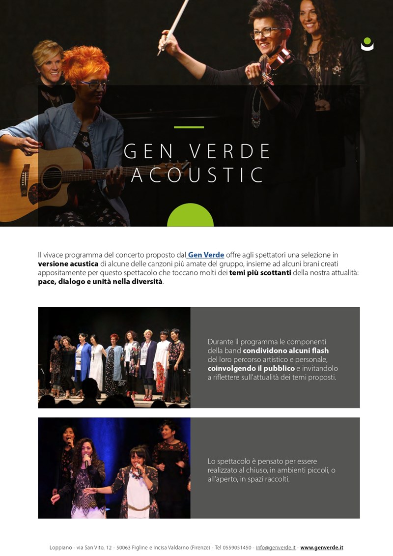 Gen Verde Presentazione