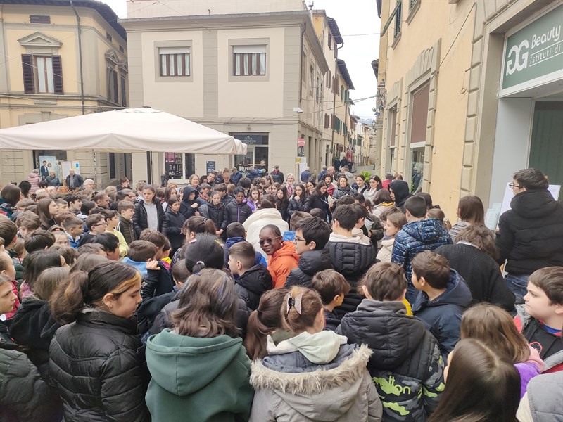 Un momento dell'evento