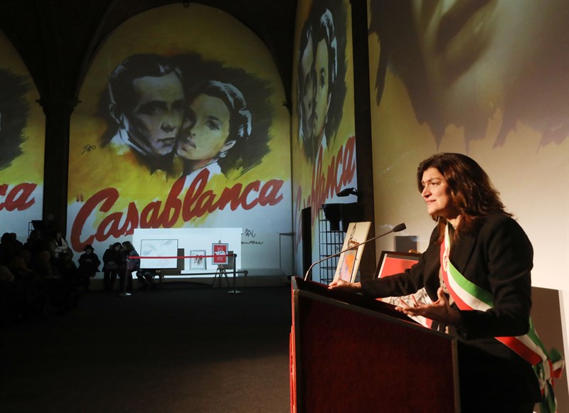 il ricordo in Sala d'Arme