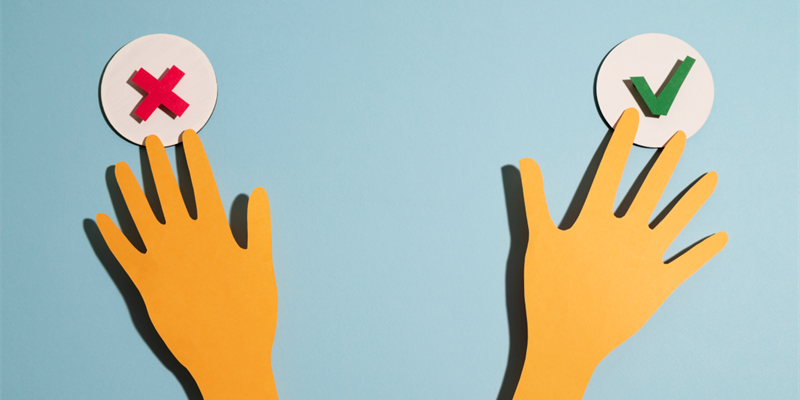 Valutazione, pro contro.