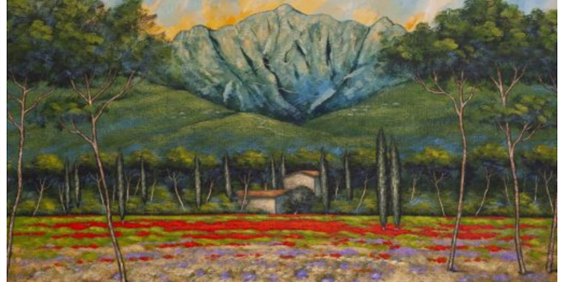 Le “Terre di Toscana” di Domenico Monteforte in mostra a Fiesole