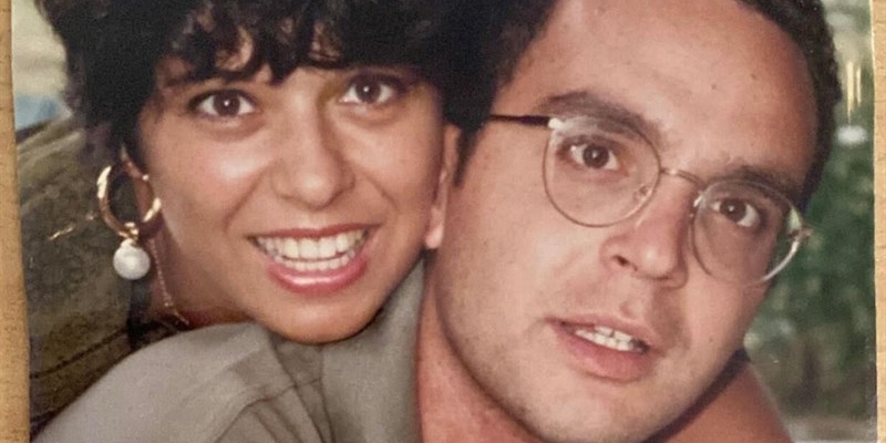 Salvo e la moglie Tiziana