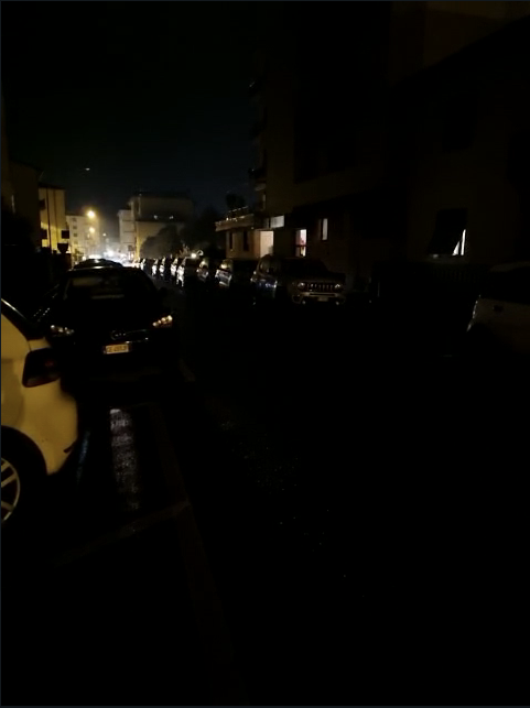 Via 1° maggio ancora al buio. Alcuni residenti ci segnalano questo disagio