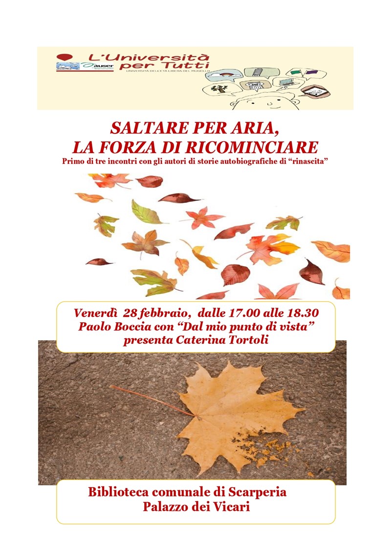 La locandina dell'evento