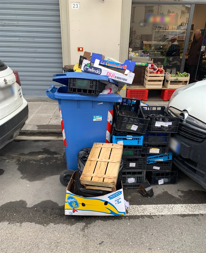 Rifiuti a Borgo San Lorenzo