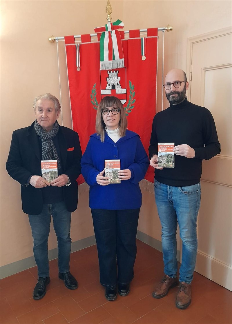 Incontro fra l'assessore Boni, il Sindaco di Pontassieve Marini ed il Sindaco di Chiusi della Verna