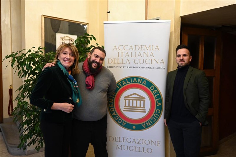 da sx: Sforzini, Borchi e Tranchina