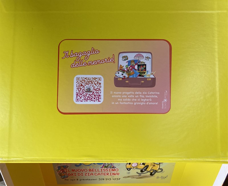 La famosa scatola gialla di Zia Caterina. 