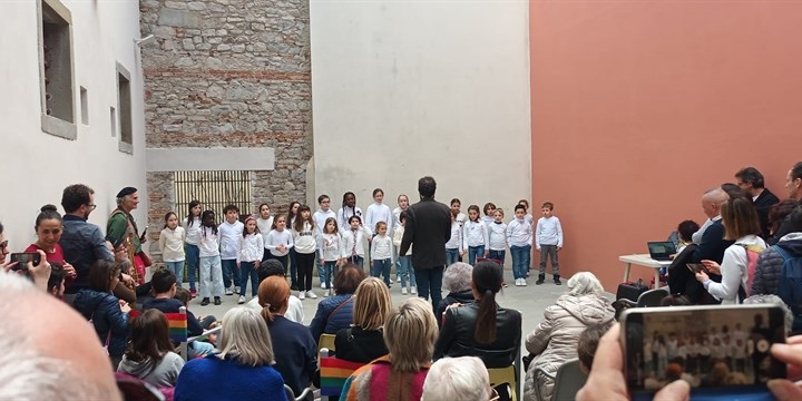 Il Coro dei bambini della Scuola Giuntini di Pontassieve 