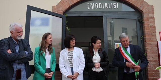 Un momento della cerimonia