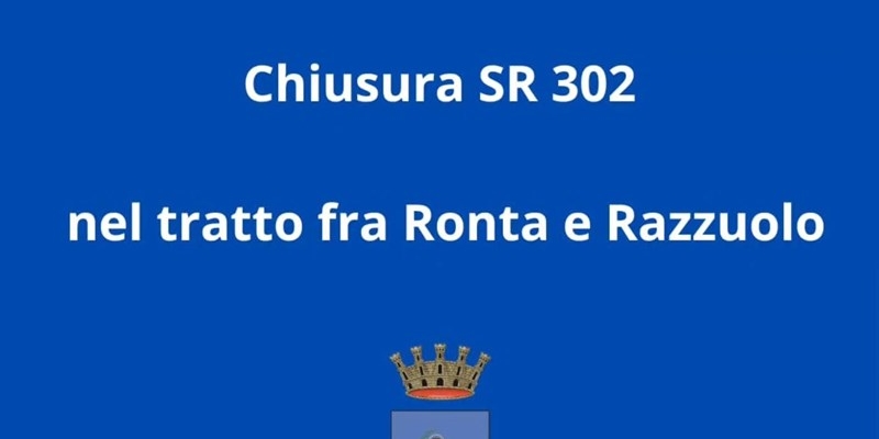 Chiusura SR 302