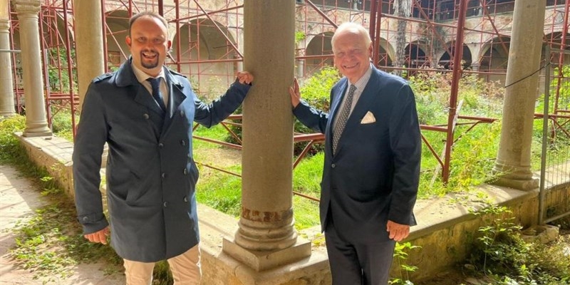 Iniziati i lavori di messa in sicurezza del tetto dell’ex ospedale di Luco di Mugello