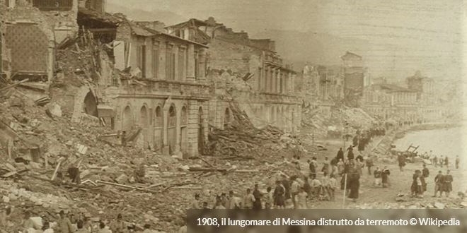 1908 - Terremoto e maremoto a Messina