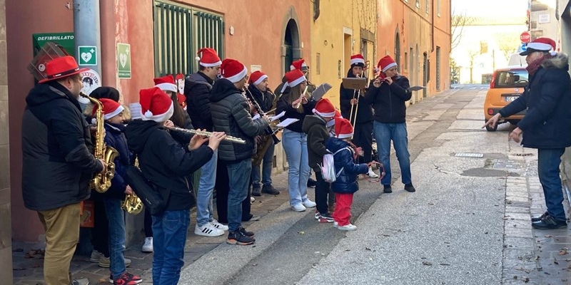 La banda musicale a Marcialla