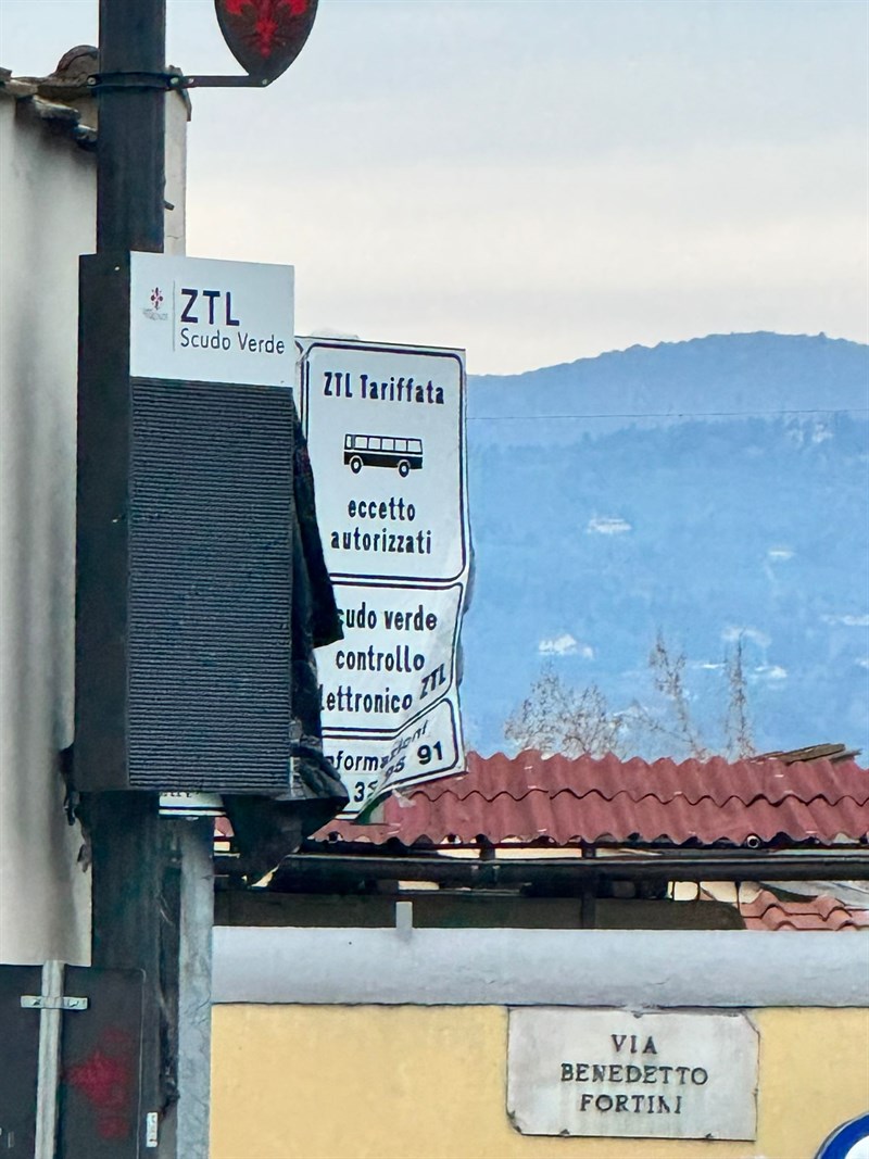 I cartelli danneggiati